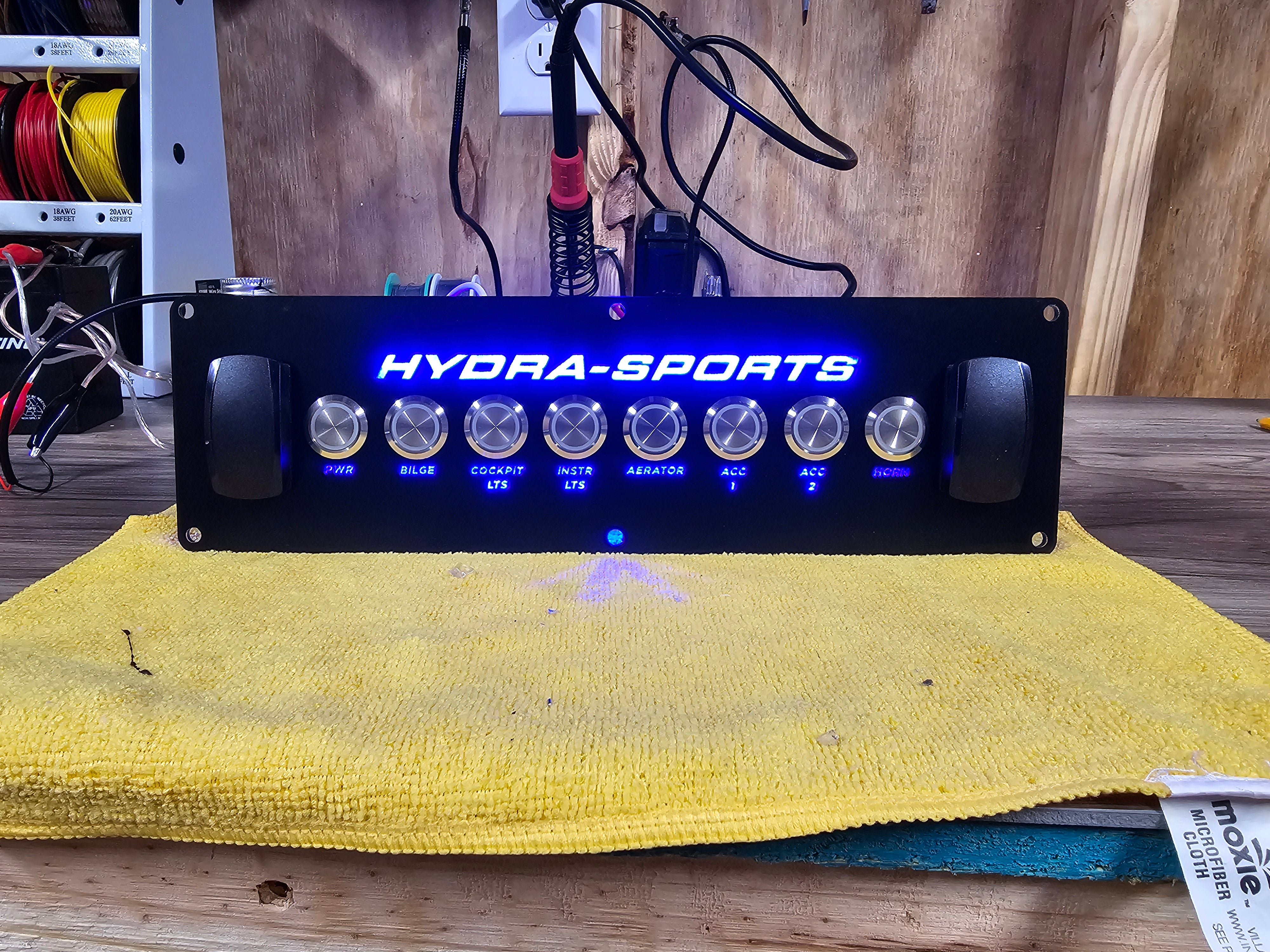 Hydra Rigging Control Panel Hydra-Sports 2000 Switch Panel – JK Designs & Marine Solutions